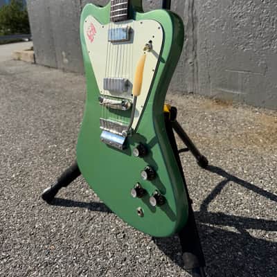 Vintage!  1967 Gibson Firebird Non-Reverse - Inverness Green Refinish image 3
