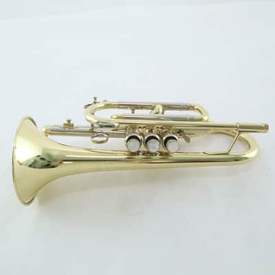 Bach Model 184ML Stradivarius Shepherd's Crook Cornet SN 766340 SUPERB image 4