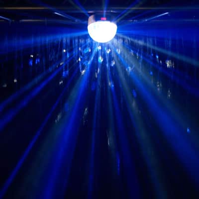Blizzard Lighting Snowball 4x 3 Watt Red/Green/Blue/White LED DMX Effect Light - Open Box Mint image 4