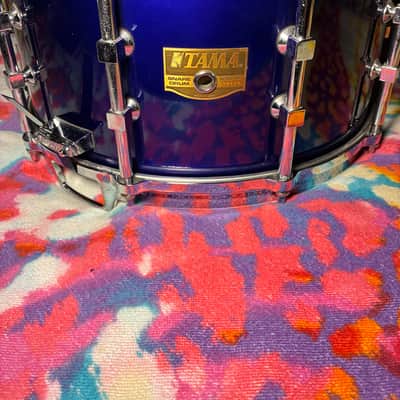 Tama Artstar 8x14 Snare Jewel Blue MIJ image 7