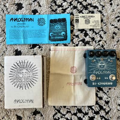 Analogman Bi-Chorus Deluxe Dual Chorus Pedal Mint Rare image 9