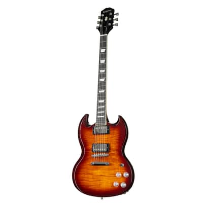 Epiphone SG Modern Figured Mojave Burst - Double Cut Models image 9