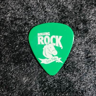 Guitar Picks 200 Rolling Rock 73mm  - Green / White image 3