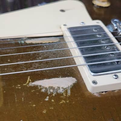 Vintage Gibson Les Paul Deluxe 1971 Goldtop Snatch Standard Coversion Road Warrior image 13
