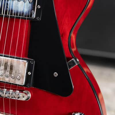 Gibson Les Paul Standard 50s Mahogany Top Electric Guitar - Vintage Cherry with Hardshell Case image 12