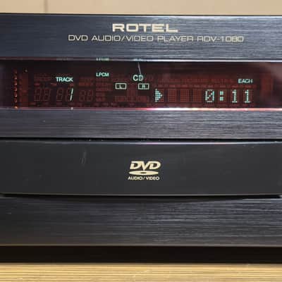 Rotel RDV-1080 DVD Audio/Video Player – For Parts or Repair image 1