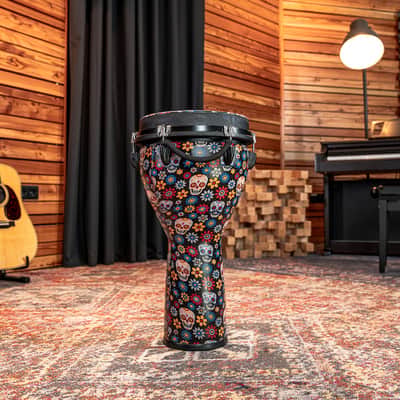 MEINL JD12DA-DH Jumbo Djembe 12 Zoll Day Of The Dead Designer image 7