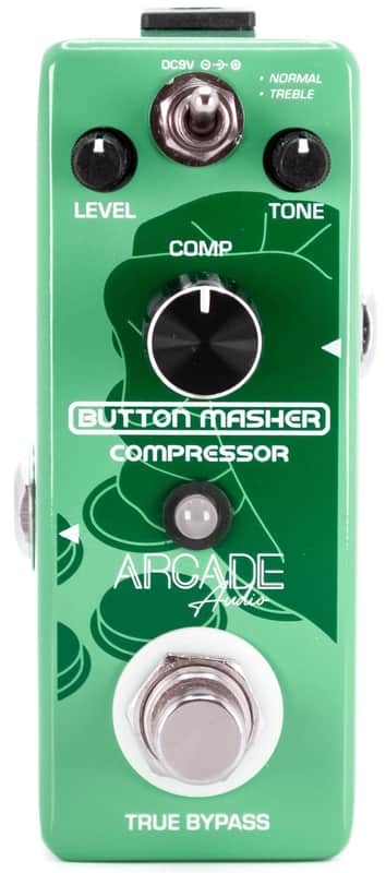 Arcade Audio Button Masher Compressor Pedal image 1
