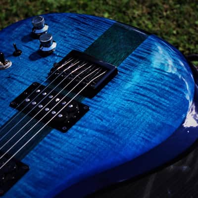 C. P. Thornton Custom Original 1990 Blue Rare Boutique Hand Made Beautiful image 5