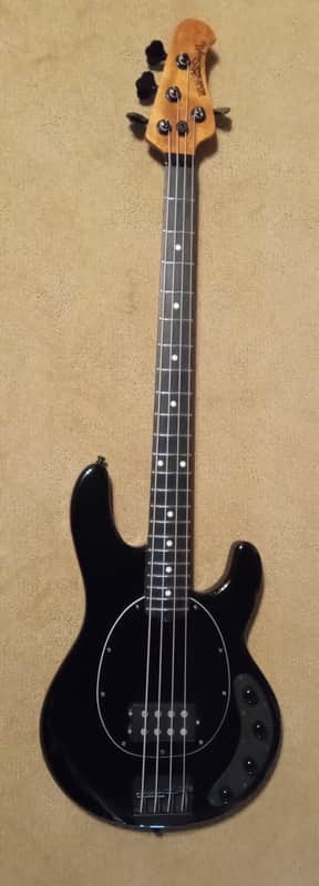 2018 Ernie Ball Music Man StingRay Special 4H Jet Black with Roasted Maple Neck/Ebony Fretboard-FREE SHIPPING image 1