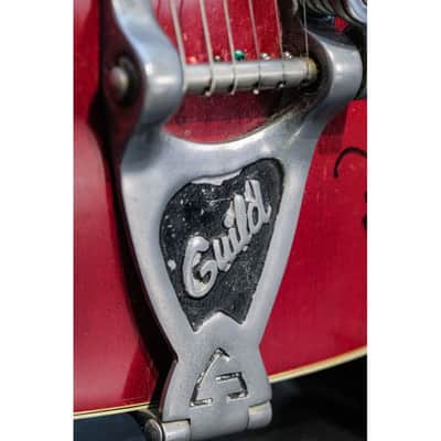 1967 Guild Starfire V cherry image 11
