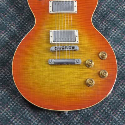 2001 Gibson Custom Shop Les Paul Elegant Tangerine Burst! w/OHSC image 4
