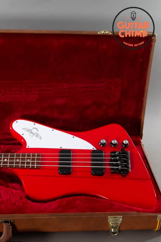 2018 Gibson Thunderbird Bright Cherry – Rare Finish, Factory Babicz Bridge | OHSC image 1