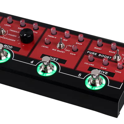 MOOER CPT1 Red Truck Multieffektgerät für E-Gitarre inkl. Softcase image 2
