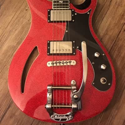 Paul Reed Smith SE Custom Semi-Hollow with Bigsby + 57/08 59/09 pickups. RARE. DOPE. image 2