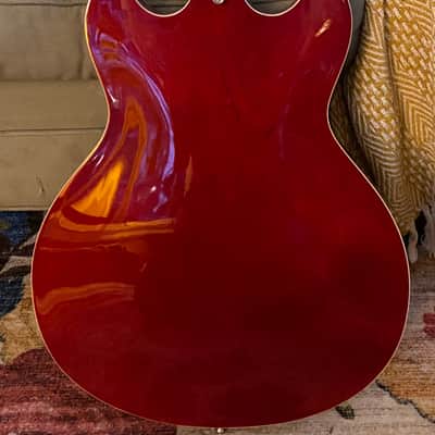 Johnson JS-500/RC Grooveyard Approx 2010 - Cherry red image 2