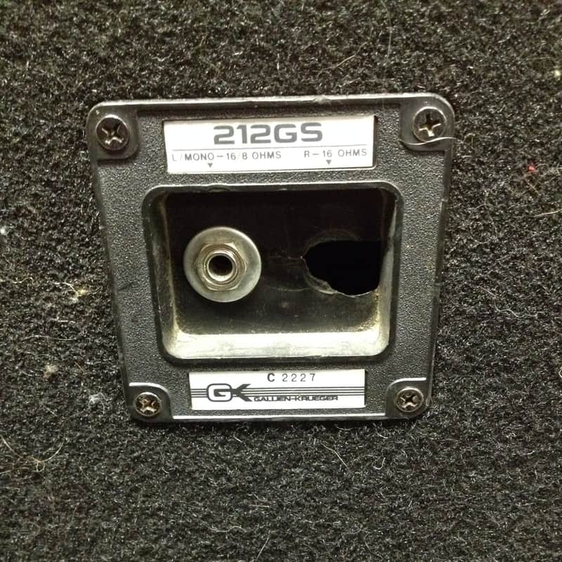 Gallien Krueger 212GS Guitar Speaker Cabinet | Reverb