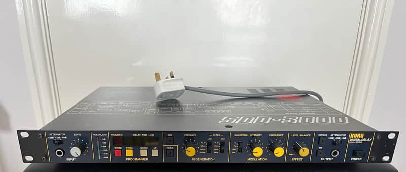 Korg SDD-3000 Digital Delay 1980s - Black image 1