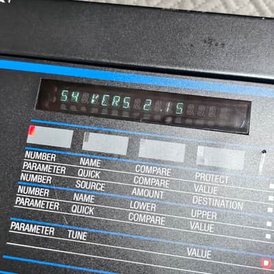 Oberheim Matrix-6 ✅ Rare Vintage Synthesizer from the '80s ✅ Legendary Analog Matrix Modulation ✅ Software Version 2.15 ✅ Fully Serviced ✅ Worldwide FREE Shipping!! Bild 10