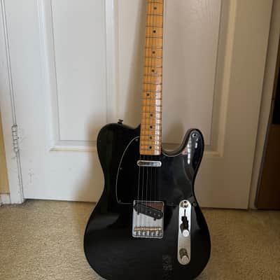 Fender Telecaster with Maple Fretboard 1980 - 1982 - Black image 1