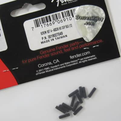 Fender American Series Bridge Saddle Height Screws 3/8 0018027049 image 1