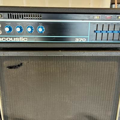 Vintage 1970s Acoustic 370 Bass Amplifier & 301 Cabinet LOUD! STONER ROCK! DOOM! image 3