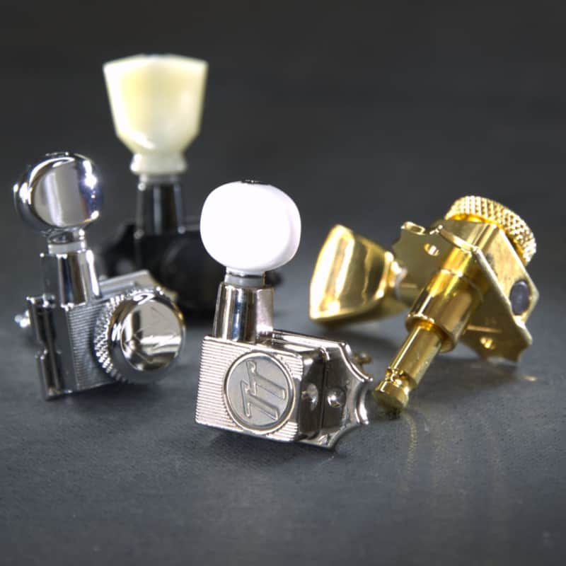 True Tune True Tune Vin-Mod 3x3 Tuning Keys with Keystone Buttons - Gold Finish - New