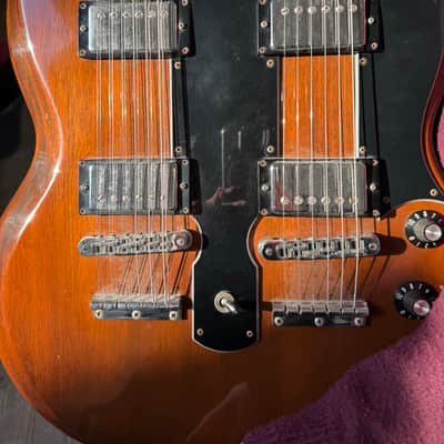 Gibson EDS-1275 1980 - Walnut image 8