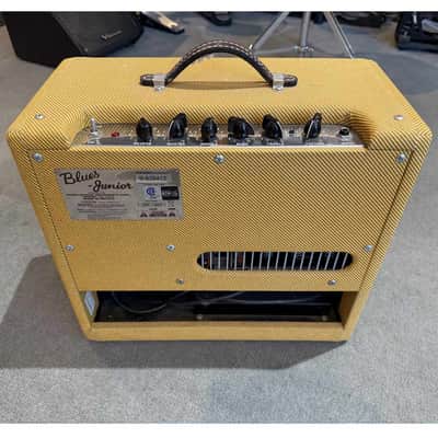 Fender Blues Junior 15W 1x12 Guitar Tube Amp - Lacquered Tweed (Pre-Owned) image 2