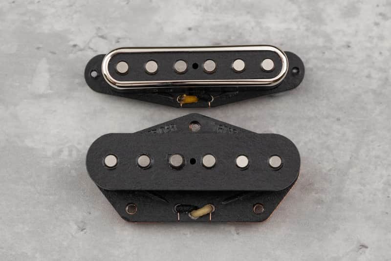 Tonerider Alnico II Blues Tele pickup Set/Open Nickel/Right handed image 1