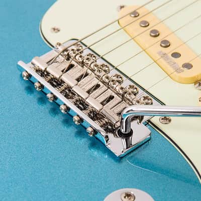 Vintage V6 ReIssued Electric Guitar ~ Candy Apple Blue image 6