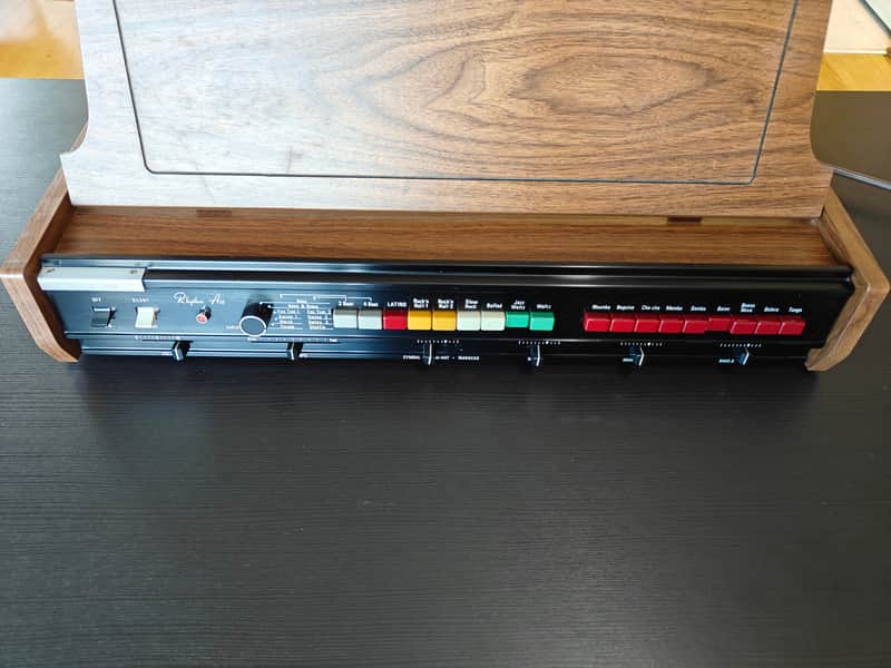 Ace Tone FR-8L Rhythm Ace 1960s - Black / Wood image 1
