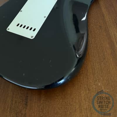 Greco Stratocaster Guitar, Black, MIJ, 1977, Super Sounds, SE450 image 7
