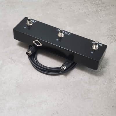 Custom Low-Profile 3-Button 6100 LE LM 6101 Footswitch for Marshall 30th Anniversary MPM3E-like with 25-Ft Cable image 2