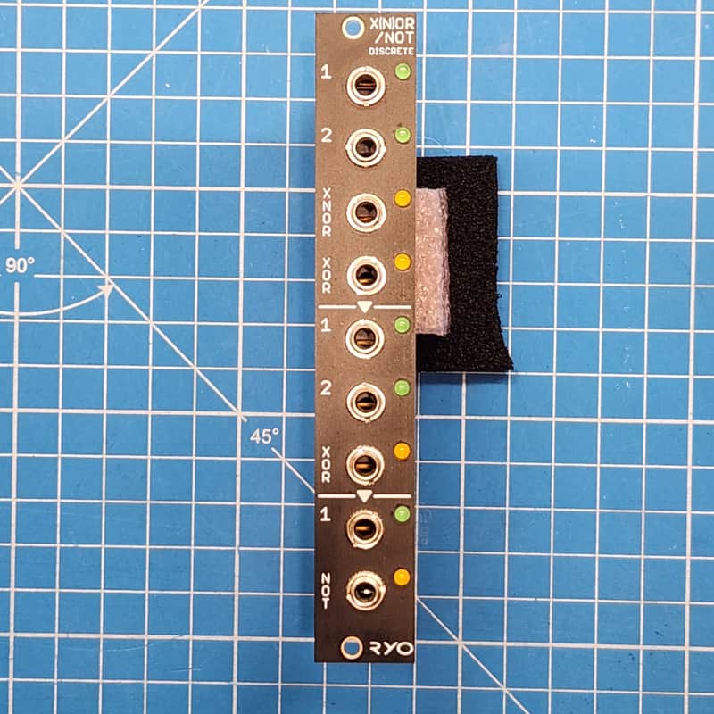 RYO X(N)OR/NOT Gates Dual Discrete Logic Eurorack synthesizer modular Module image 1