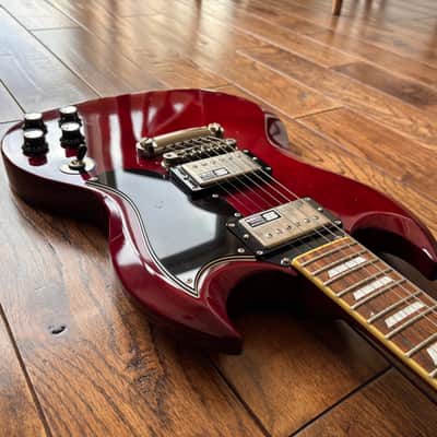 2011 ESP Edwards SG-120LT2 Electric Guitar Heritage Cherry Nitro Finish Japan MIJ image 7