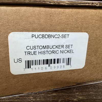 Gibson Custombuckers Humbucker Set 2022 Nickel image 11