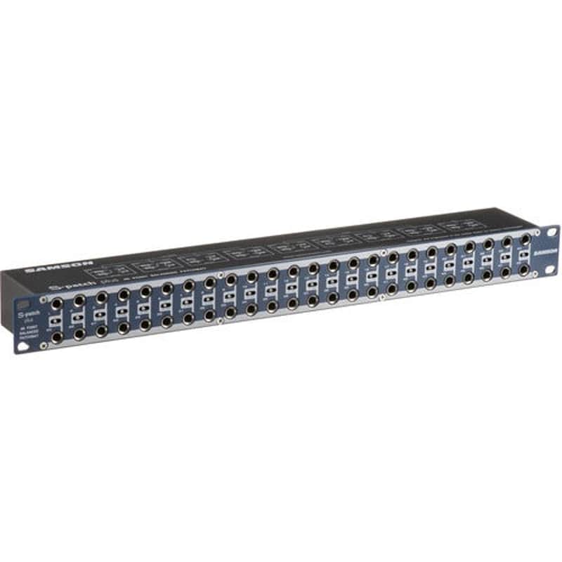 Samson SA-SPATCHPLUS 48-Point Audio Patch Bay image 1
