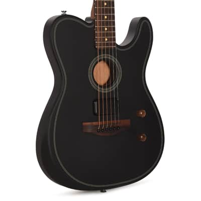 Fender Acoustasonic Standard Telecaster Black image 1