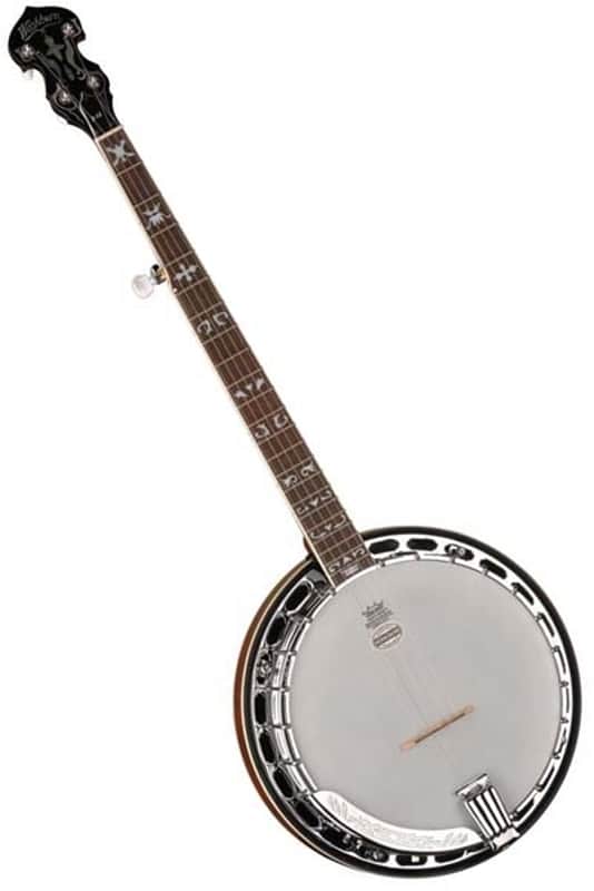 Washburn B16K-D 6-String Banjo Natural Koa image 1