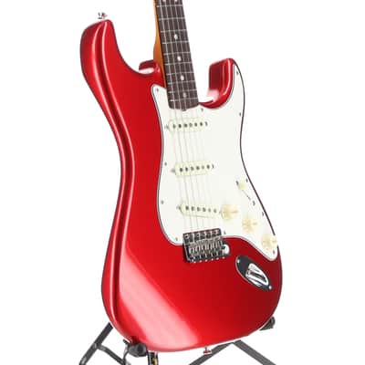 Fender Certified Pre-Owned American Vintage II 1965 Stratocaster, Round-Lam Rosewood Fingerboard, Candy Apple Red (N13) (53965) image 3