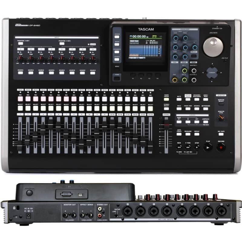 TASCAM DP-24SD PORTASTUDIO Digital 24-Track Recording Mixer image 1