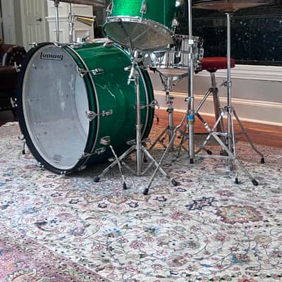 Vintage 3ply Ludwig Bonham Kit 26,14,16,18! image 2