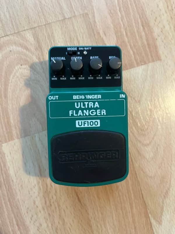 Behringer UF100 Ultra Flanger 2000s - Green image 1