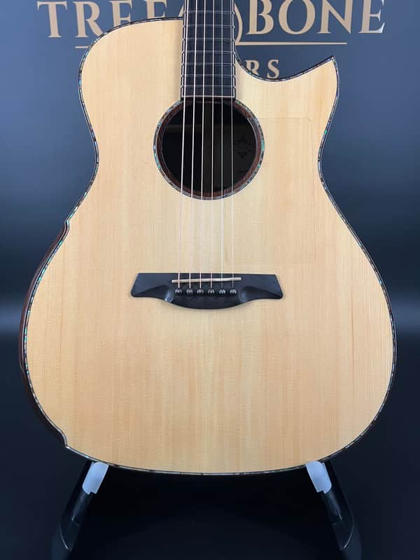 Hozen Maestro Double Top Series Victoria IR CSB Spruce and Rosewood image 1