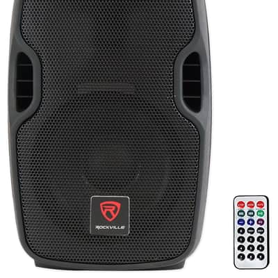 Rockville BPA8 8" Powered 300w DJ PA Speaker w Bluetooth+Carry Bag image 10