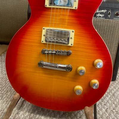 NEW GATOR CASE INCLUDED - 2005 Epiphone Les Paul Standard Plus Top - Heritage Cherry Sunburst image 1