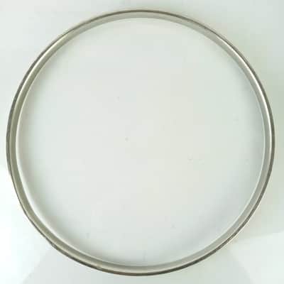 Leedy&Ludwig 13"Single-Flange Rack Tom Drum Batter Rim/Hoop Nickel-Brass NOB40s image 6