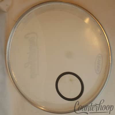 Evans/Counterhoop Logo 22" EQ3 Bass Drum Head Coated Ported Resonant Made In USA image 3
