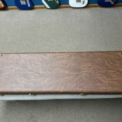 RARE 2001 Fender American Deluxe Zone Bass Vintage Hard Case (OHSC) - Brown Tweed image 10